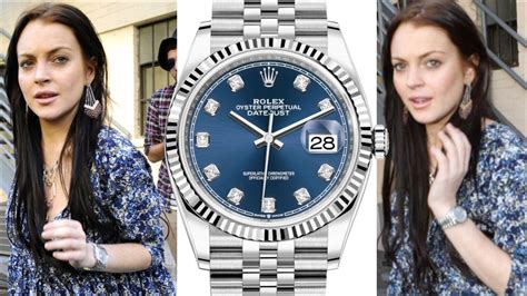 girls wearing rolex